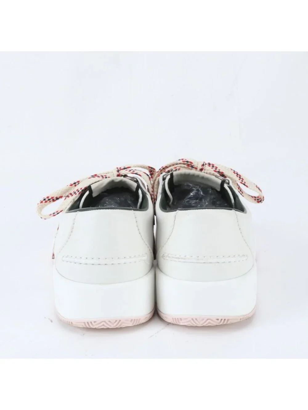 Gucci Agrado Web Stripe Leather Sneakers Low-Cut Lace Up Shoes 7